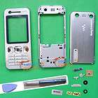 New Silver Cover Housing Case For Sony Ericsson W890 W890i W890c 
