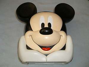 VINTAGE MICKEY MOUSE CASSETTE PLAYER  