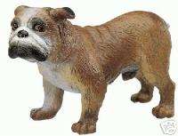 English Bulldog Dog vinyl miniature toy from Bullyland  