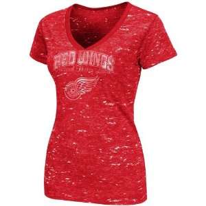   Red Official Contender Fashion V Neck T Shirt
