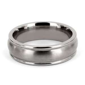  Contoured Titanium Wedding Band by DIANA CLASSIC Jewelry