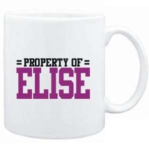    Mug White  Property of Elise  Female Names