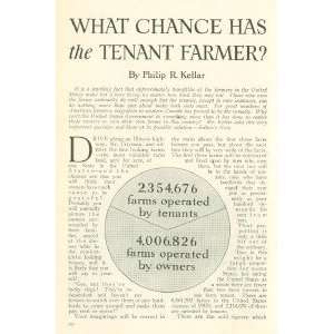 1914 Tenant Farmers Farming illustrated 