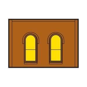   Scenics 30112 HO DPM 1 Story Wall Arched Windows Toys & Games