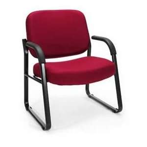  BEF2549098   Best Wine Big and Tall Sled Base Guest Chair 