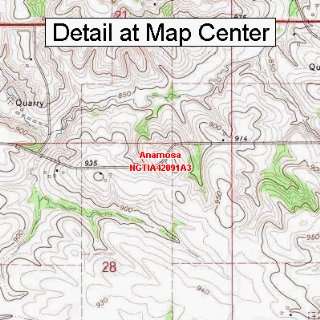   Quadrangle Map   Anamosa, Iowa (Folded/Waterproof)