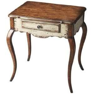  Appaloosa Red Birch Wood Accent Table