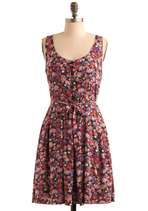   Florets Dress  Mod Retro Vintage Printed Dresses  ModCloth