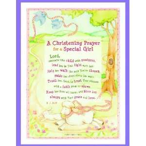 Abbey Press A Christening Prayer For A Special Girl Colorful Childrens 