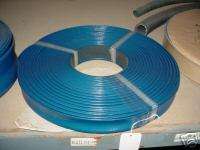 BLUE PVC LAY FLAT DISCHARGE HOSE 1 1/4 ID X 300  