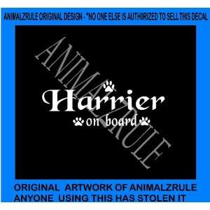  HARRIER VINYL DECAL 