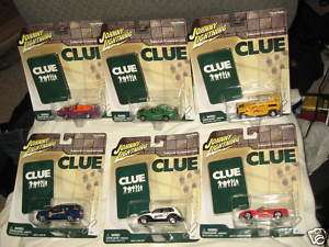 Johnny Lightning Diecast Car Lot Clue Issue Rare Look  