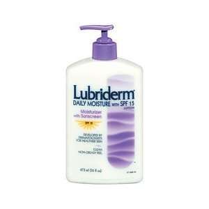  Lubriderm Daily Moisture Lotion With Sunscreen Spf 15 16oz 