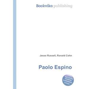  Paolo Espino Ronald Cohn Jesse Russell Books