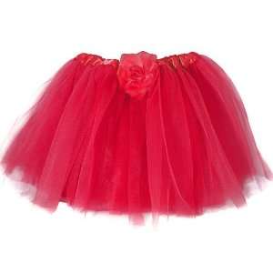   Sheer Rose Fairy Tutu (More Colors) Select Color red Toys & Games