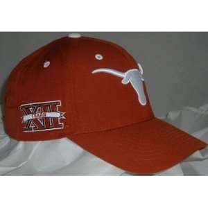  Texas Longhorns Triple Conference Adjustable NCAA Cap 