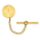goldia Gold plated with Chain Masonic Tie Tack