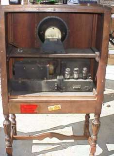 Rare American Bosch Magneto Tube Highboy Console Radio  
