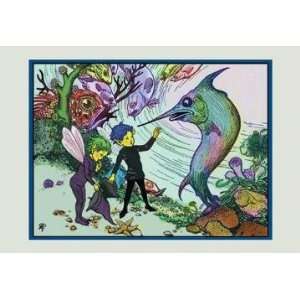 Exclusive By Buyenlarge A Hole in Fairyland 12x18 Giclee 