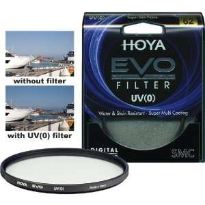 Hoya 62mm EVO SMC UV Super Multi Coated Slim Frame Glass Filter Water 