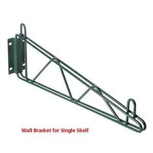  Green Bond Wall Brackets   For Two Shelves Side To Side Application 