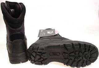   Mens Boots Hawk Tactical Leather 8 Black 7104 Medium