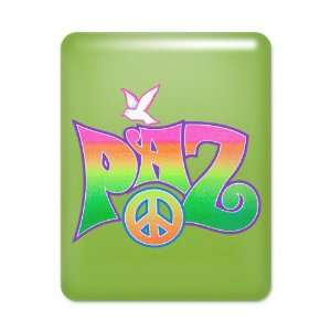   Key Lime Paz Spanish Peace with Dove and Peace Symbol 