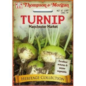  Thompson & Morgan 4866 Heirloom Turnip Manchester Market 