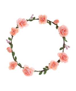 Pink (Pink) Pink Rosebud Garland  245365070  New Look