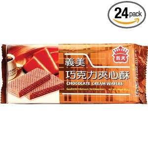 Mei Cream Wafer, Chocolate, 6.35 Ounce Grocery & Gourmet Food
