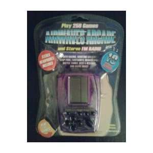  Airwaves Arcade Handheld Game Play 256 Games and Stereo Fm 