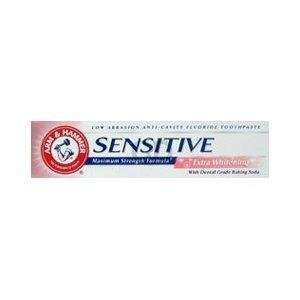  Arm & Hammer Sensitive Extra Whitening Health & Personal 