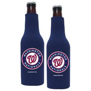 Washington Nationals Beer Bottle Koozie  Nationals Neoprene Bottle 