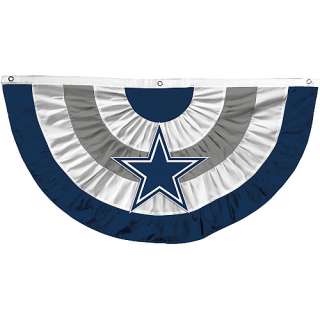 Dallas Cowboys Garden Furnishings NFL Dallas Cowboys Bunting Banner
