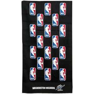 NBA McArthur Washington Wizards Black NBA Bench Towel  