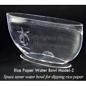  Rice Paper Water Bowl Model 2
