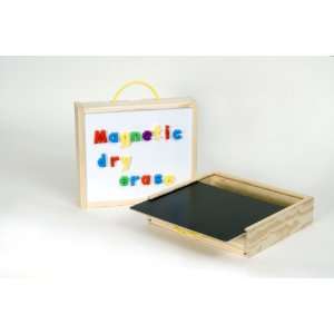  Fun 3 in 1 Activity Box with Chalk, Magnetic & Dry Erase Board 