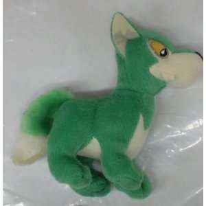  Neopets 4 Green Wolf Plush Toys & Games