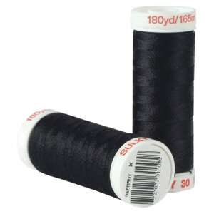  Sulky Rayon Thread 30 Weight 180 Yards Black [Office 