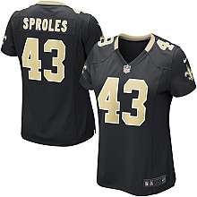 Womens Nike New Orleans Saints Darren Sproles Game Team Color Jersey 