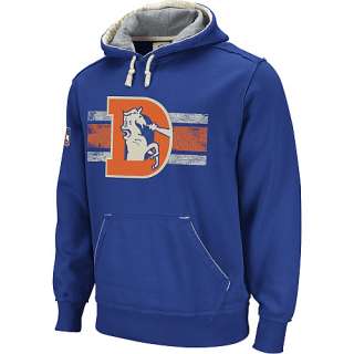 Reebok Denver Broncos Vintage Applique Hooded Sweatshirt   