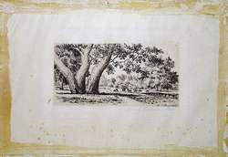 HENRY CHAPMAN FORD Signed 1887 Original Etching  