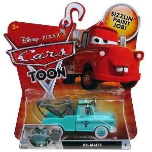   Pixar CARS TOONS Animated 155 Die Cast Car Dr. Mater Toys & Games