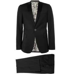 Etro Satin Lapel Wool Tuxedo