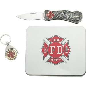  Maxam® Fire Fighter Tin