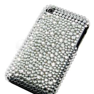 new generic snap on case compatible with apple iphone 3g 3gs silver 