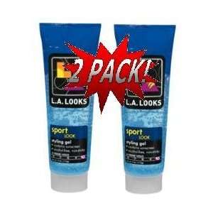  L.A. Looks Sport Extreme Hold Gel 4 Oz 2 Pack Beauty