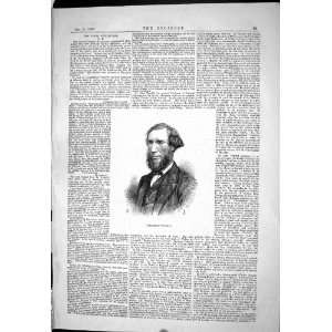  1869 ROYAL INSTITUTION PORTRAIT PROFESSOR TYNDALL