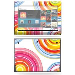   Vinyl Skin Decal Cover for Sony Tablet S Lollipop Swirls Electronics