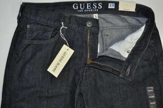 NEW WITH TAGS GUESS LINCOLN SLIM STRAIGHT PREMIUM JEANS FOR MEN  